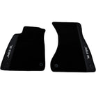 Black Floor Mats for Audi A6 - C6 Allroad Quattro Facelift (2008-2011) | No Steps - AutoWin
