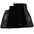 Black Floor Mats for AudiQ3 F3 Sportback (2018-2024) | Fighter Jet Edition - AutoWin