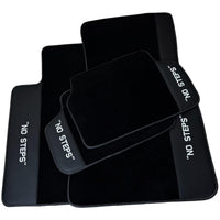 Black Floor Mats For BMW 3 Series F30 No Steps Edition - AutoWin