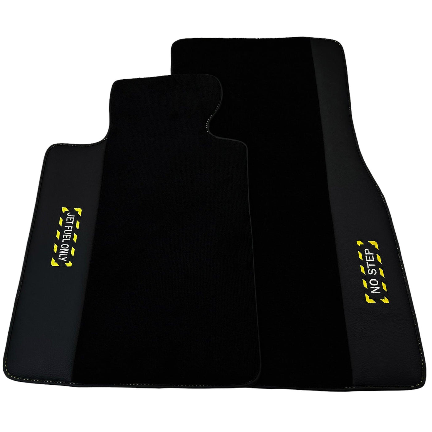 Black Floor Mats For BMW 5 Series E39 | Fighter Jet Edition - AutoWin