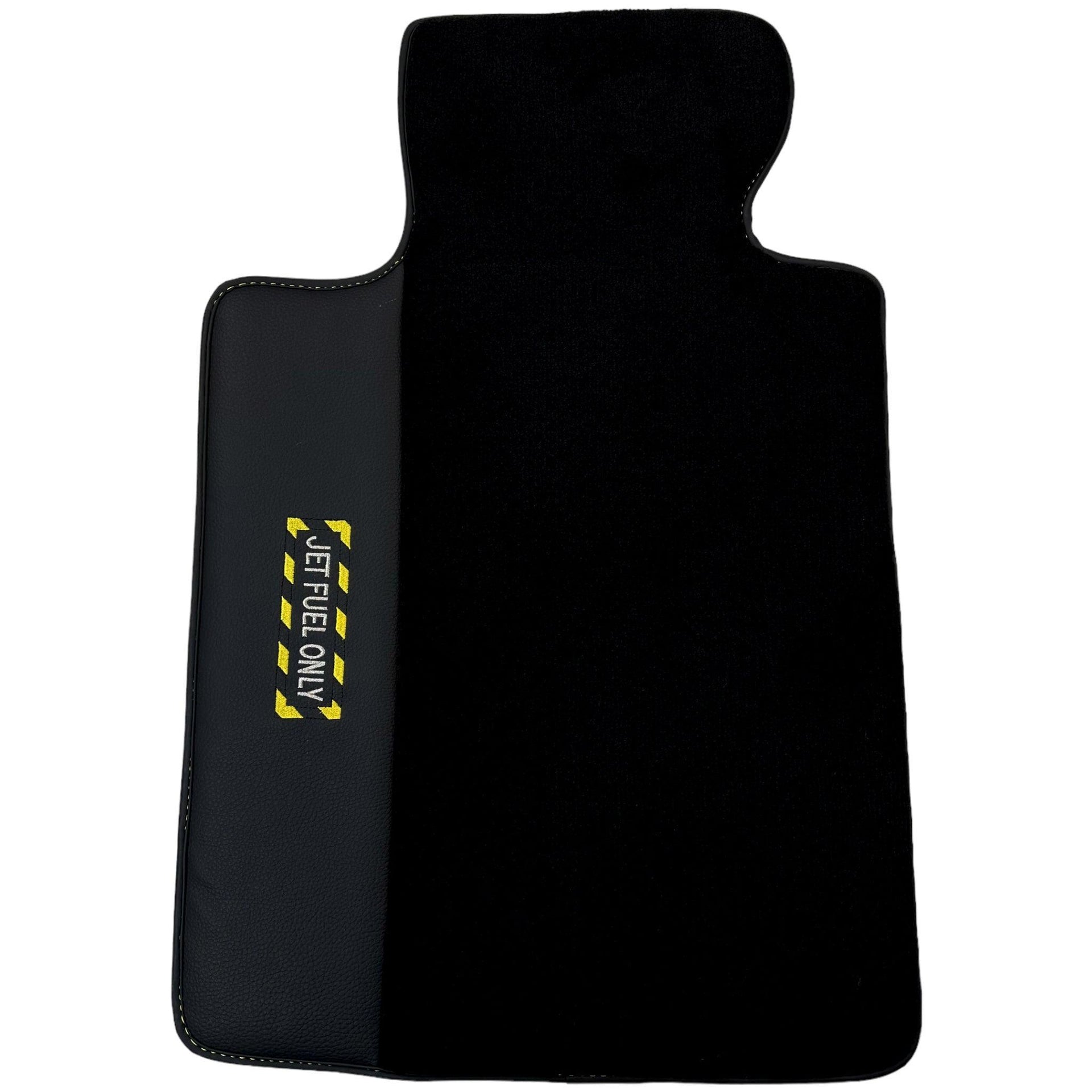 Black Floor Mats For BMW 5 Series F07 Gt | Fighter Jet Edition - AutoWin