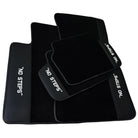 Black Floor Mats For BMW 7 Series E65 No Steps Edition AutoWin Brand - AutoWin