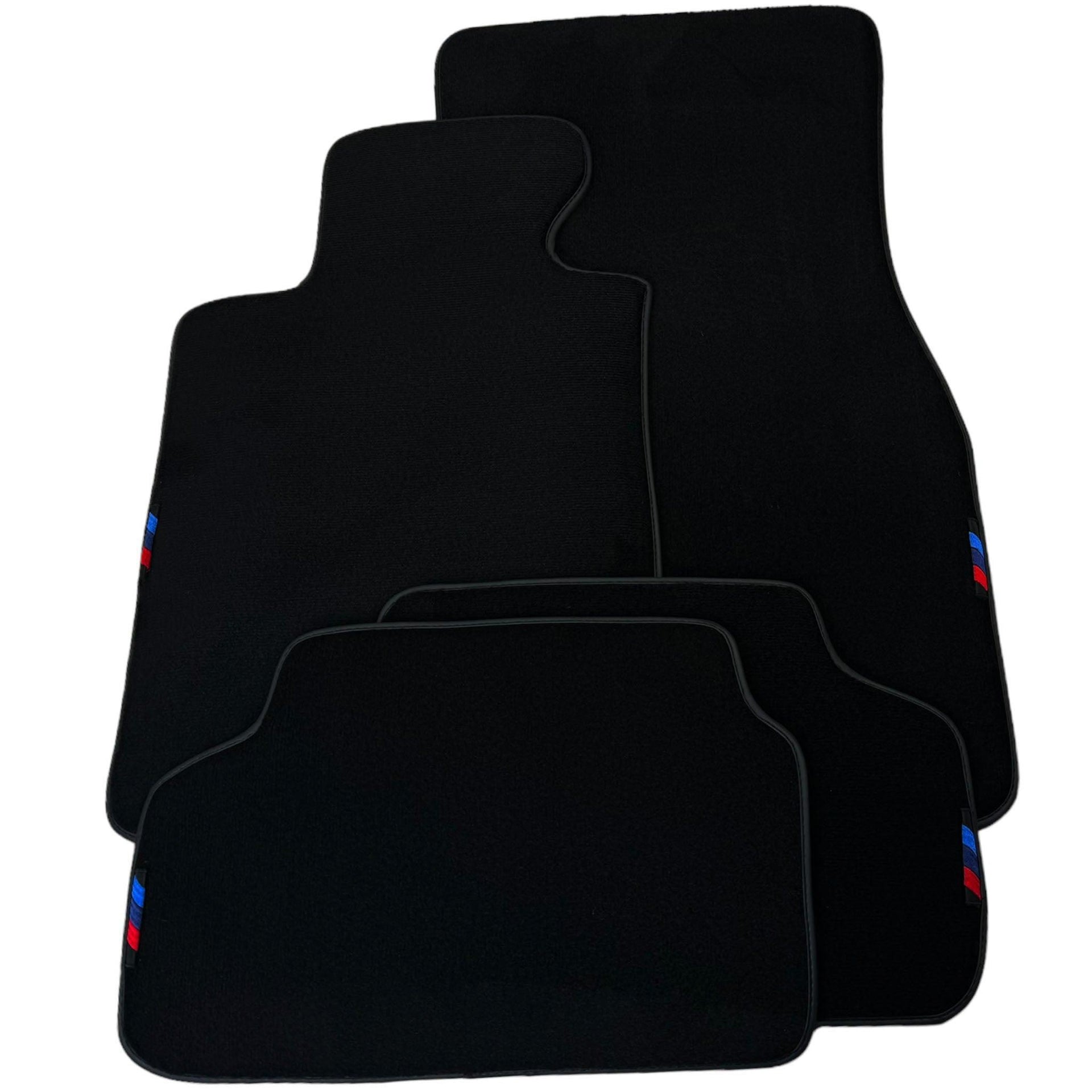 Black Floor Mats For BMW X5 Series E53 | Black Trim - AutoWin