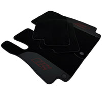 Black Floor Mats For Mercedes Benz CLS-Class C257 Coupe (2018-2023) | AutoWin Edition - AutoWin