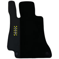 Black Floor Mats For Mercedes Benz GLC-Class X253 SUV (2016-2019) Hybrid | Fighter Jet Edition - AutoWin