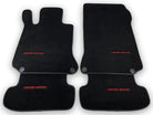 Black Floor Mats For Mercedes Benz GLK-Class X204 (2008-2012) | AutoWin Edition - AutoWin