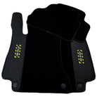 Black Floor Mats For Mercedes Benz M-Class W164 (2005-2011) | Fighter Jet Edition - AutoWin