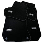 Black Luxury Floor Mats For Mercedes Benz A-Class W168 (1997-2004) | ER56 Design - AutoWin