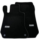 Black Luxury Floor Mats For Mercedes Benz C-Class S205 Wagon Facelift (2018-2021) | ER56 Design - AutoWin