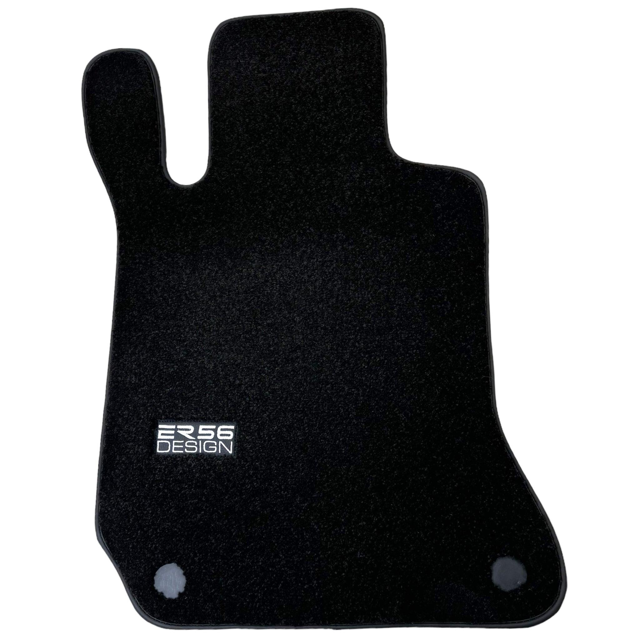 Black Luxury Floor Mats For Mercedes Benz CLA-Class X118 Shooting Brake (2019-2023) | ER56 Design - AutoWin