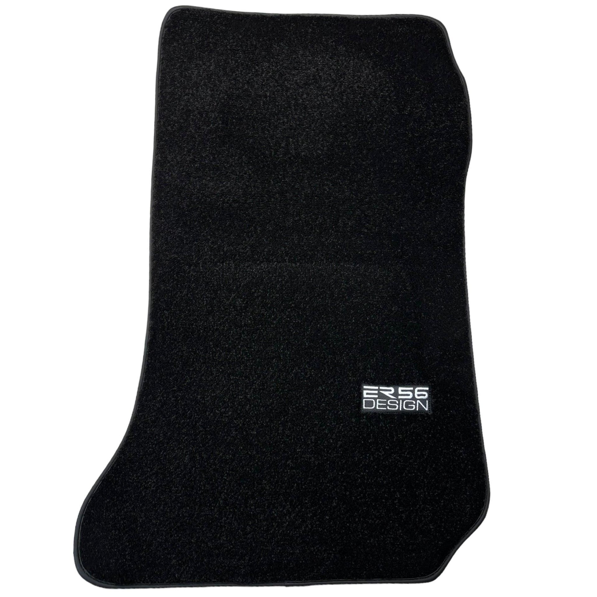 Black Luxury Floor Mats For Mercedes Benz V-Class 447 Front (2014-2019) | ER56 Design - AutoWin