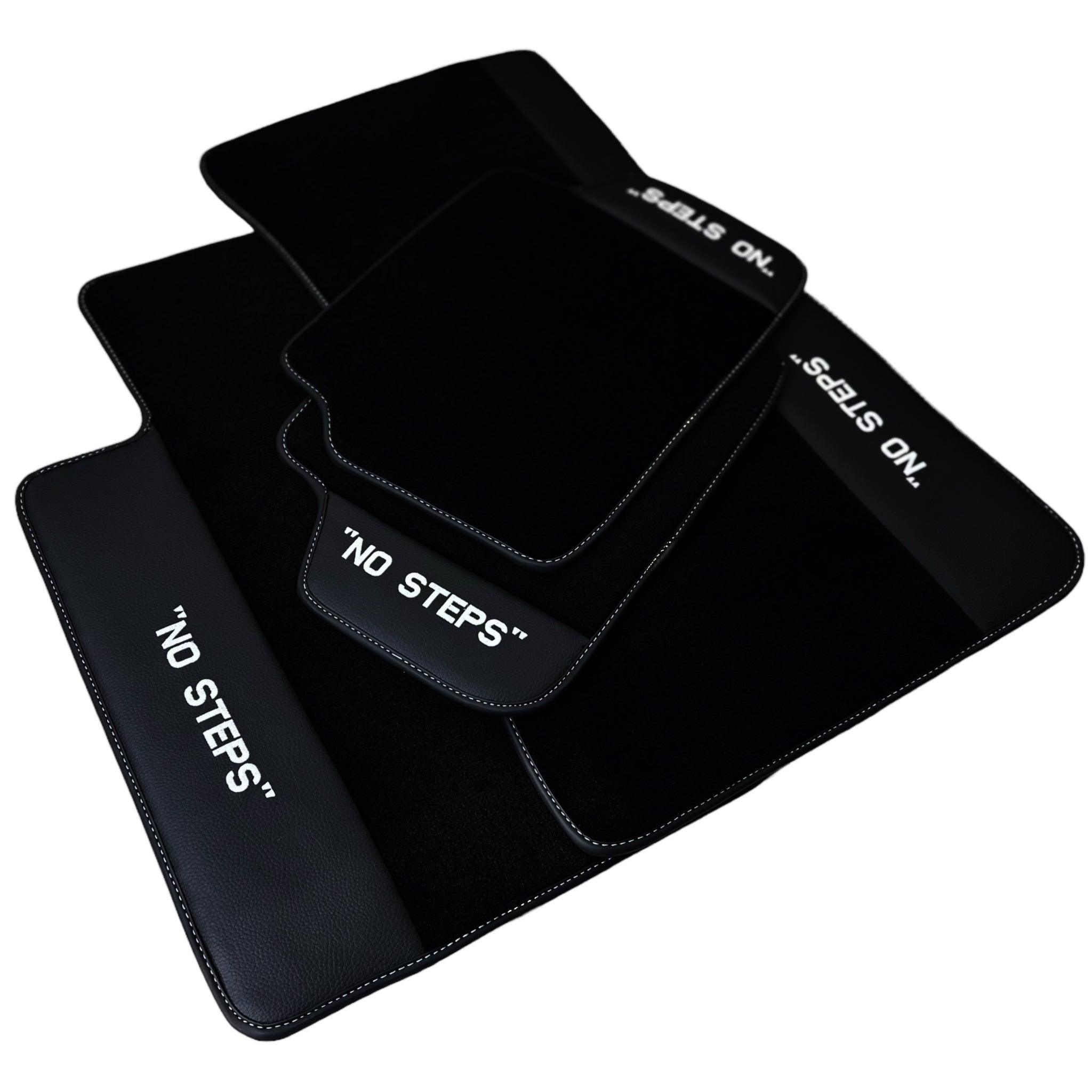 Black Mats For BMW 5 Series E61 Wagon No Steps Edition - AutoWin