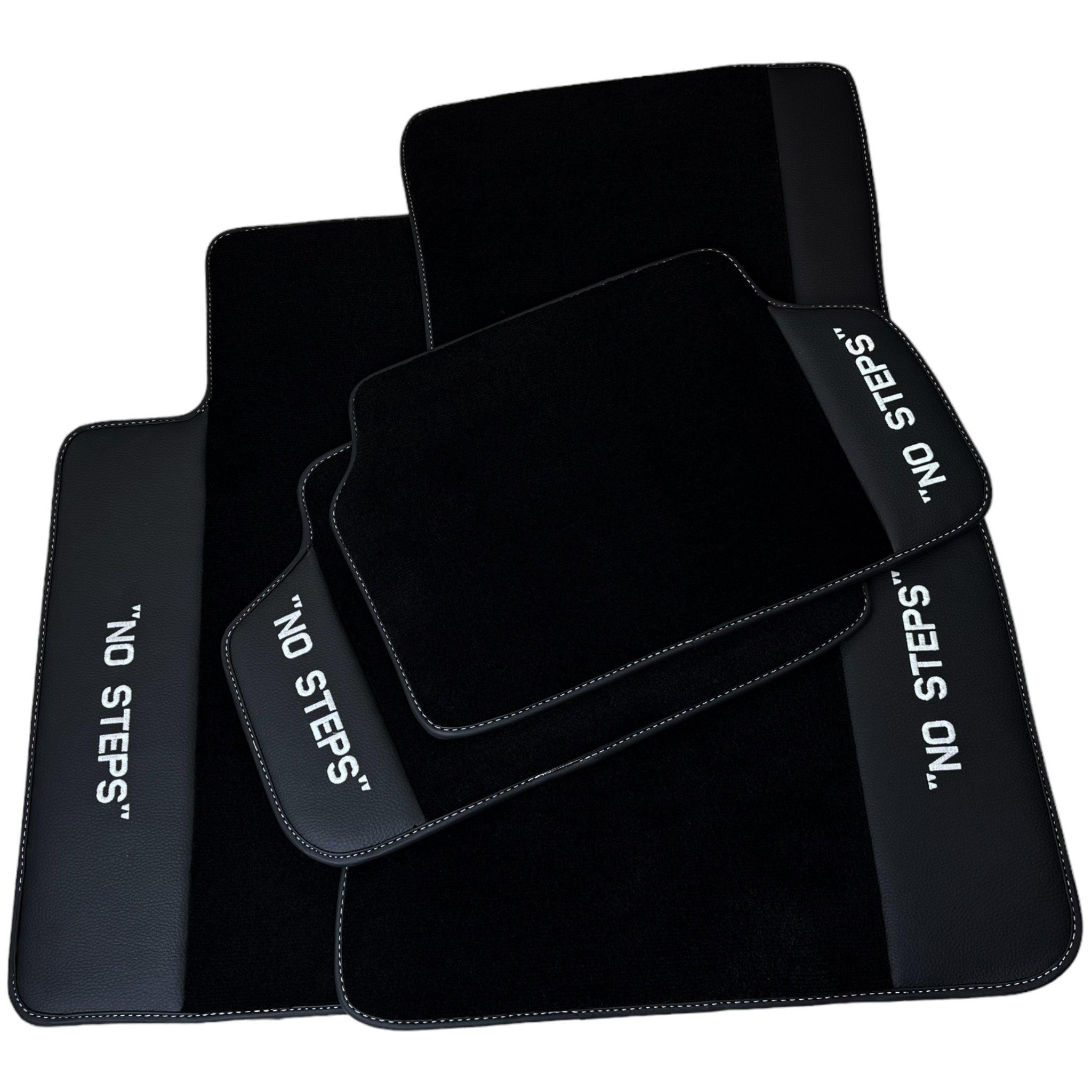 Black Mats For BMW 8 Series E31 2-door Coupe No Steps Edition - AutoWin
