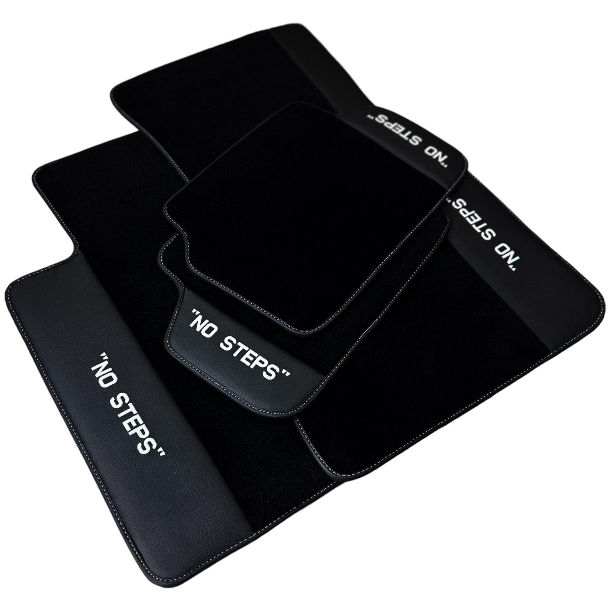 Black Mats For BMW 8 Series E31 2-door Coupe No Steps Edition - AutoWin