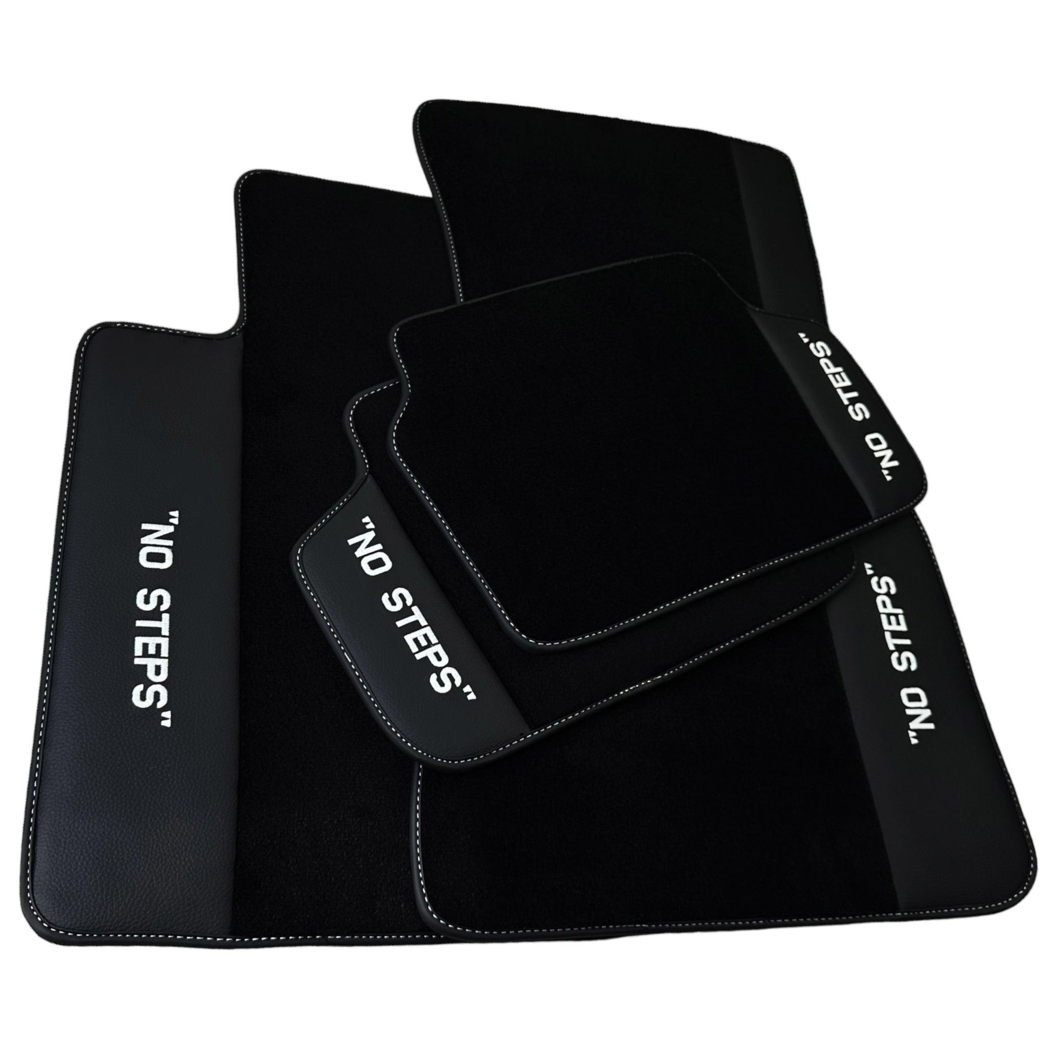 Black Mats For BMW M5 E28 No Steps Edition - AutoWin