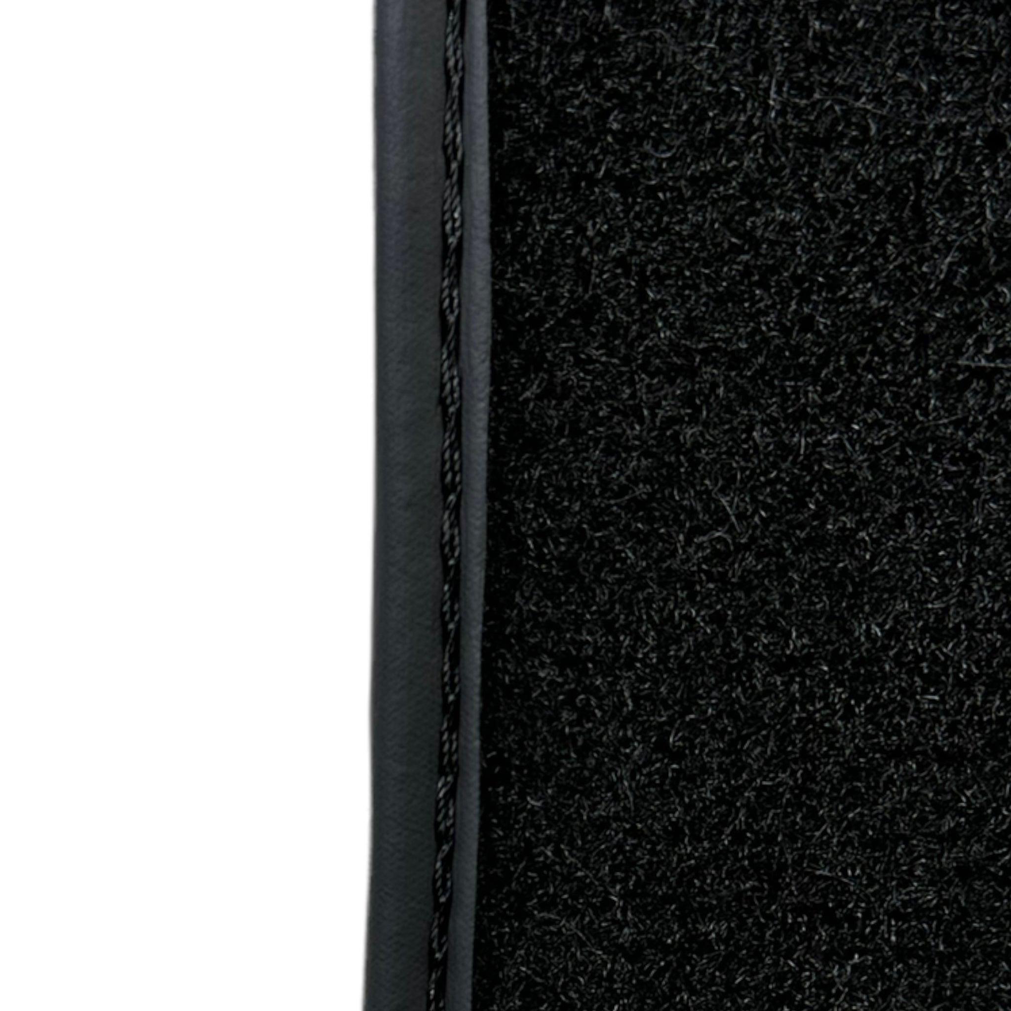 Black Sheepskin Floor Mats For BMW M5 E28 No Steps Edition - AutoWin