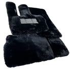 Black Sheepskin Floor Mats For Mercedes Benz S-Class X222 Maybach (2015-2021) | ER56 Design - AutoWin