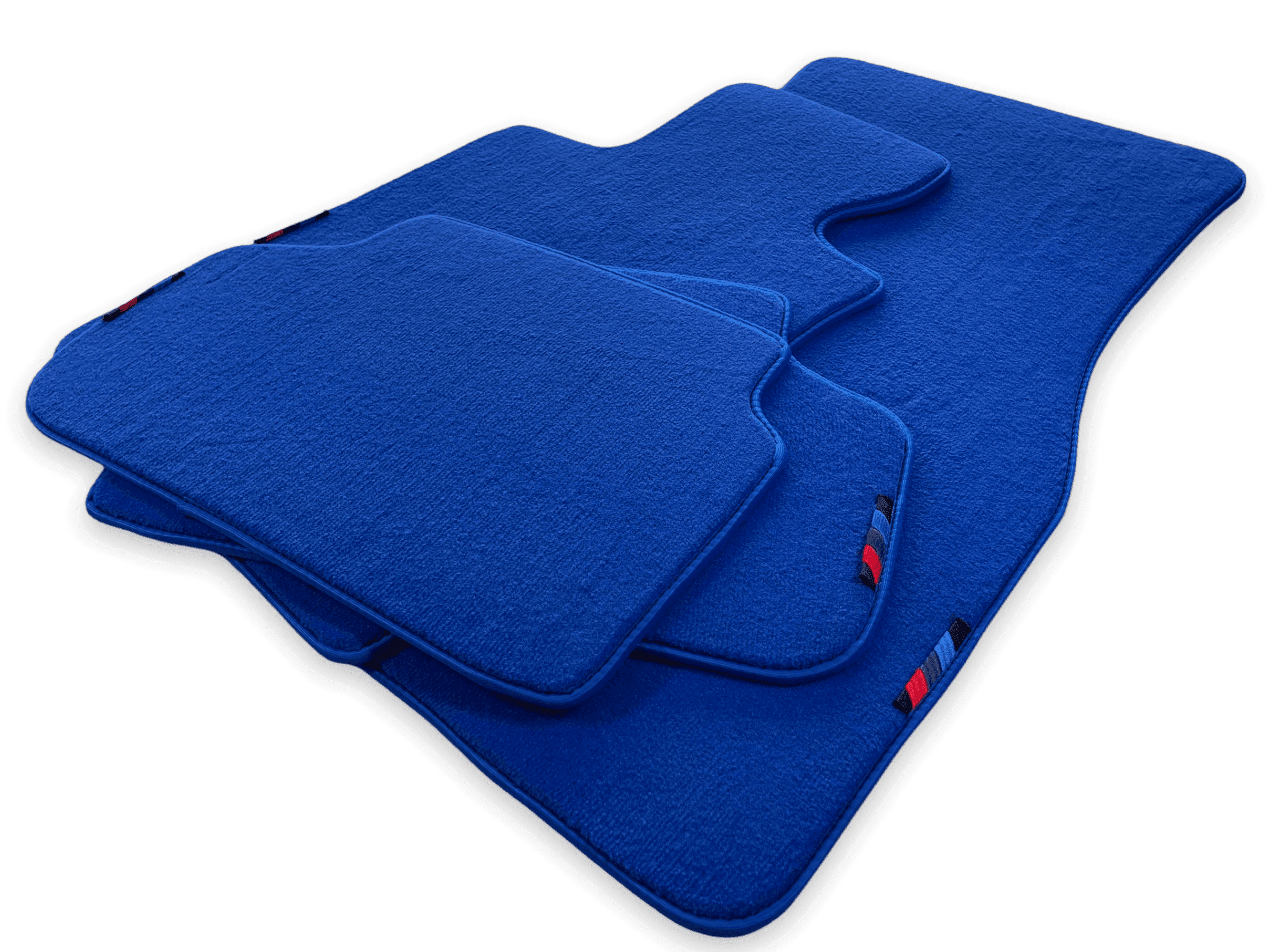 Blue Floor Mats for BMW iX (2022-2024) with M Package - AutoWin
