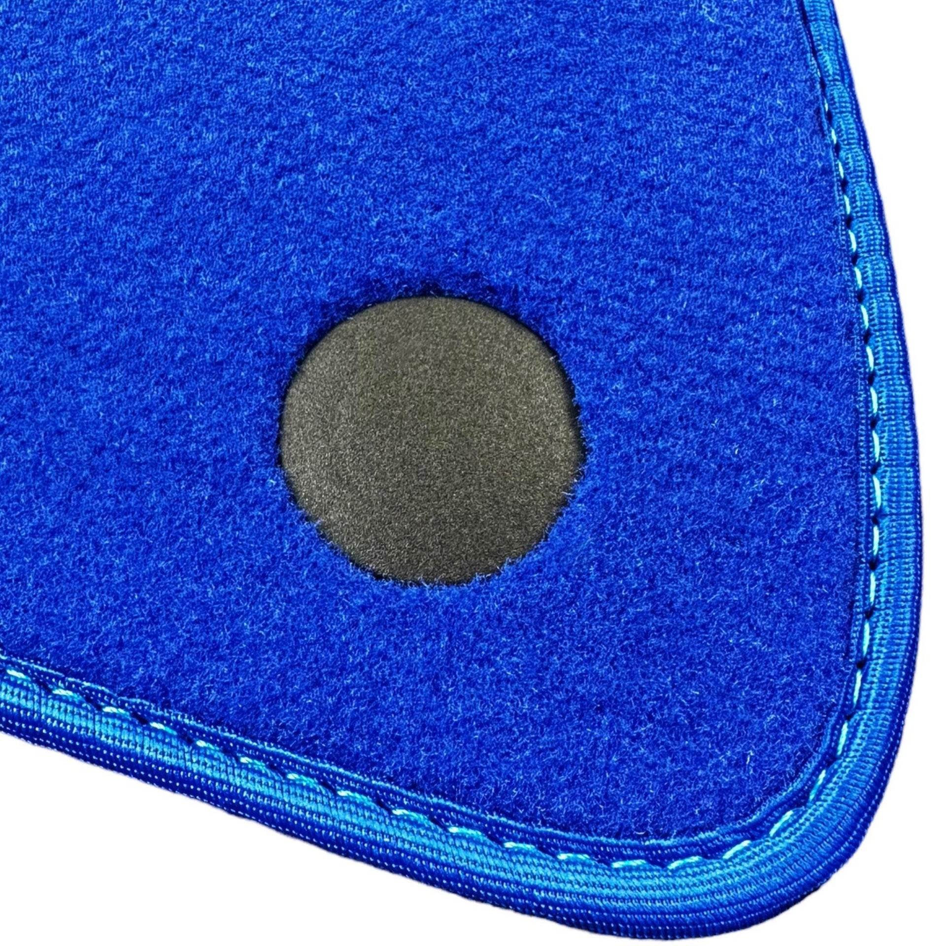 Blue Floor Mats For Mercedes Benz CLK-Class A208 Convertible (1998-2003) | Limited Edition - AutoWin