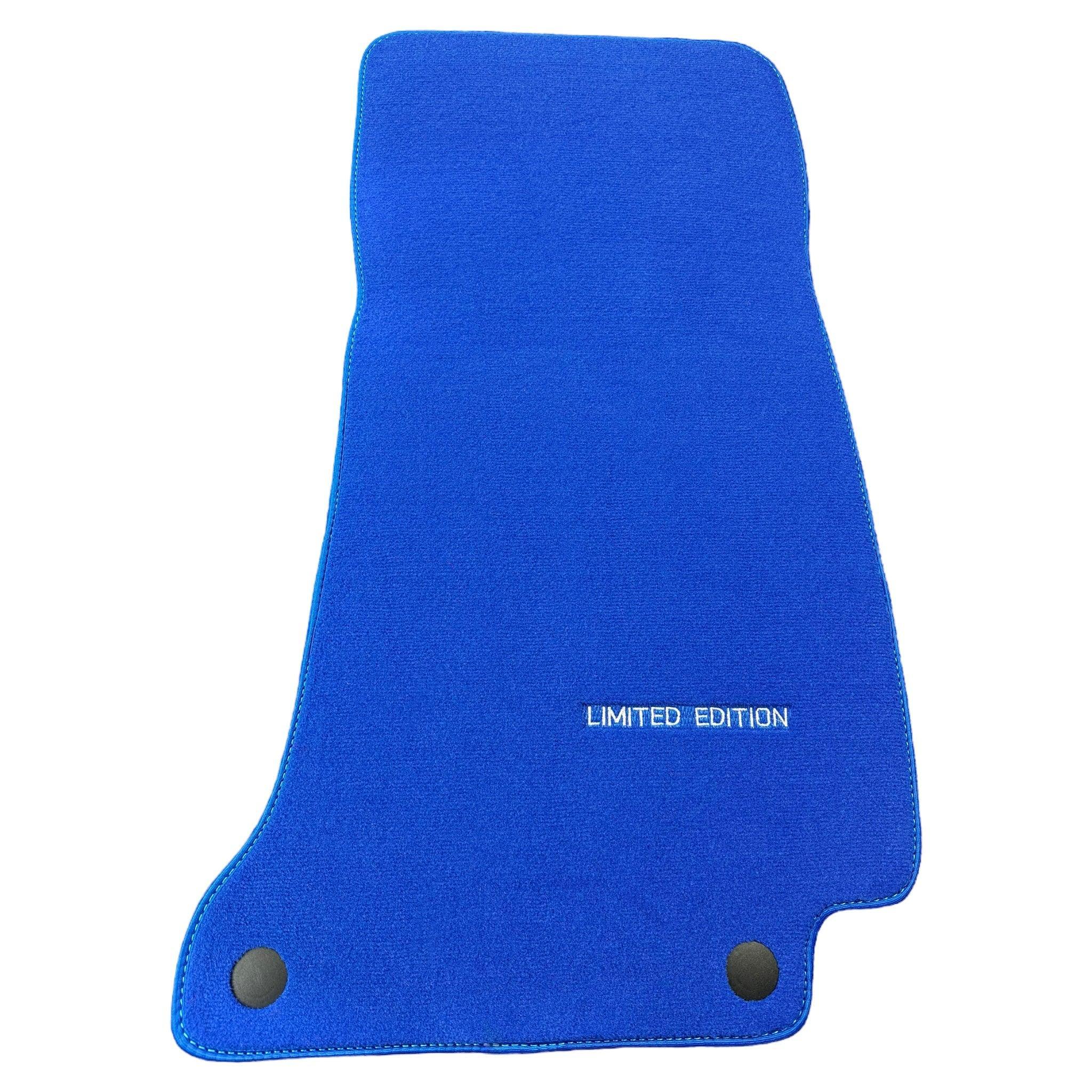 Blue Floor Mats For Mercedes Benz E-Class A207 Convertible Facelift (2013-2017) | Limited Edition - AutoWin