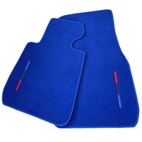 Blue Mats For BMW M5 E60 With M Package - AutoWin