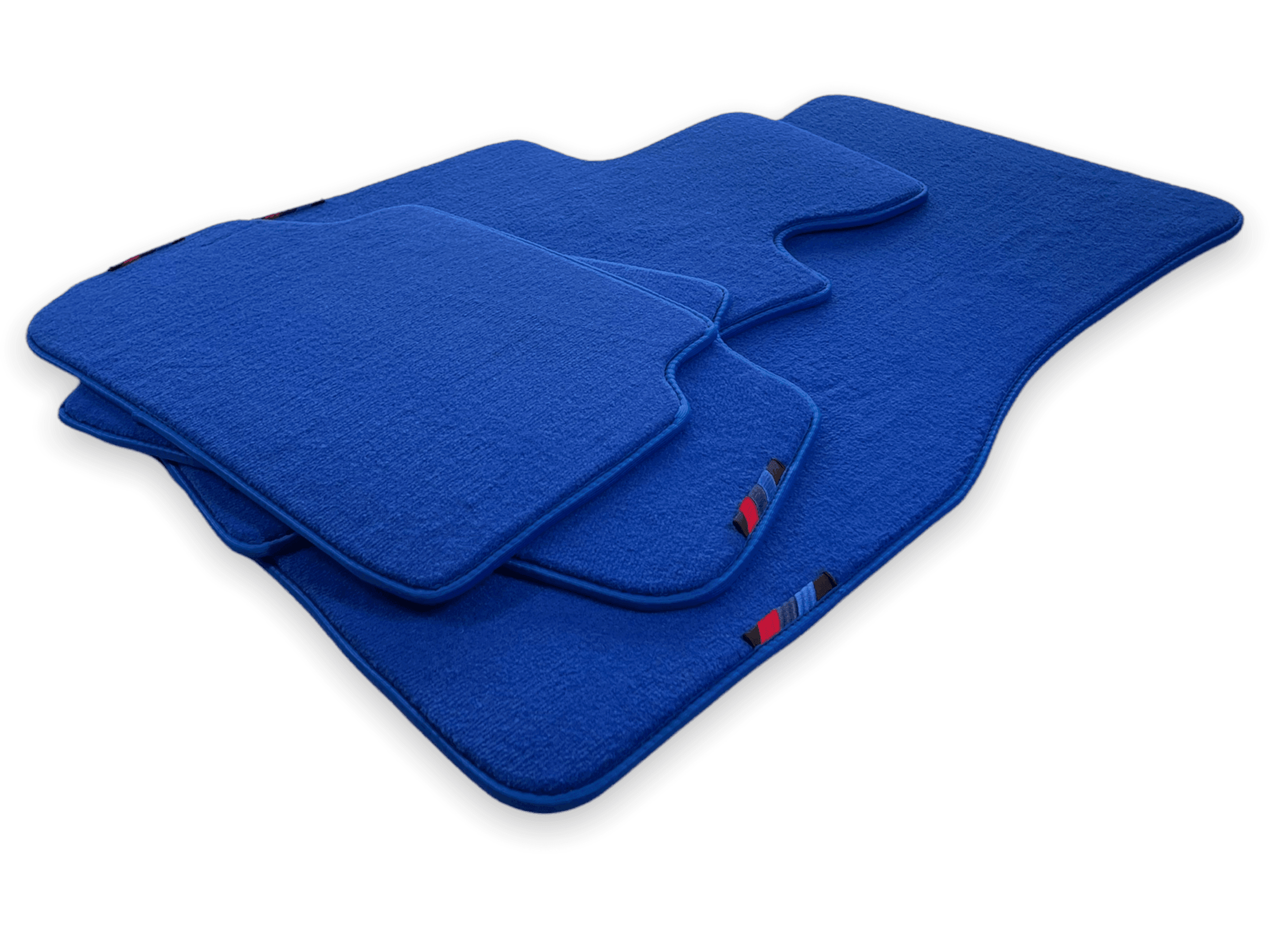 Blue Mats For BMW X5M E70 SUV With M Package - AutoWin