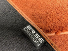 Brown Sheepskin Floor Mats For Bentley Flying Spur (2013-2019) Er56 Design Brand - AutoWin