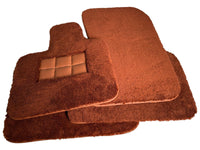 Brown Sheepskin Floor Mats For Rolls Royce Ghost Series I (2010–2020) Er56 Design Brand - AutoWin
