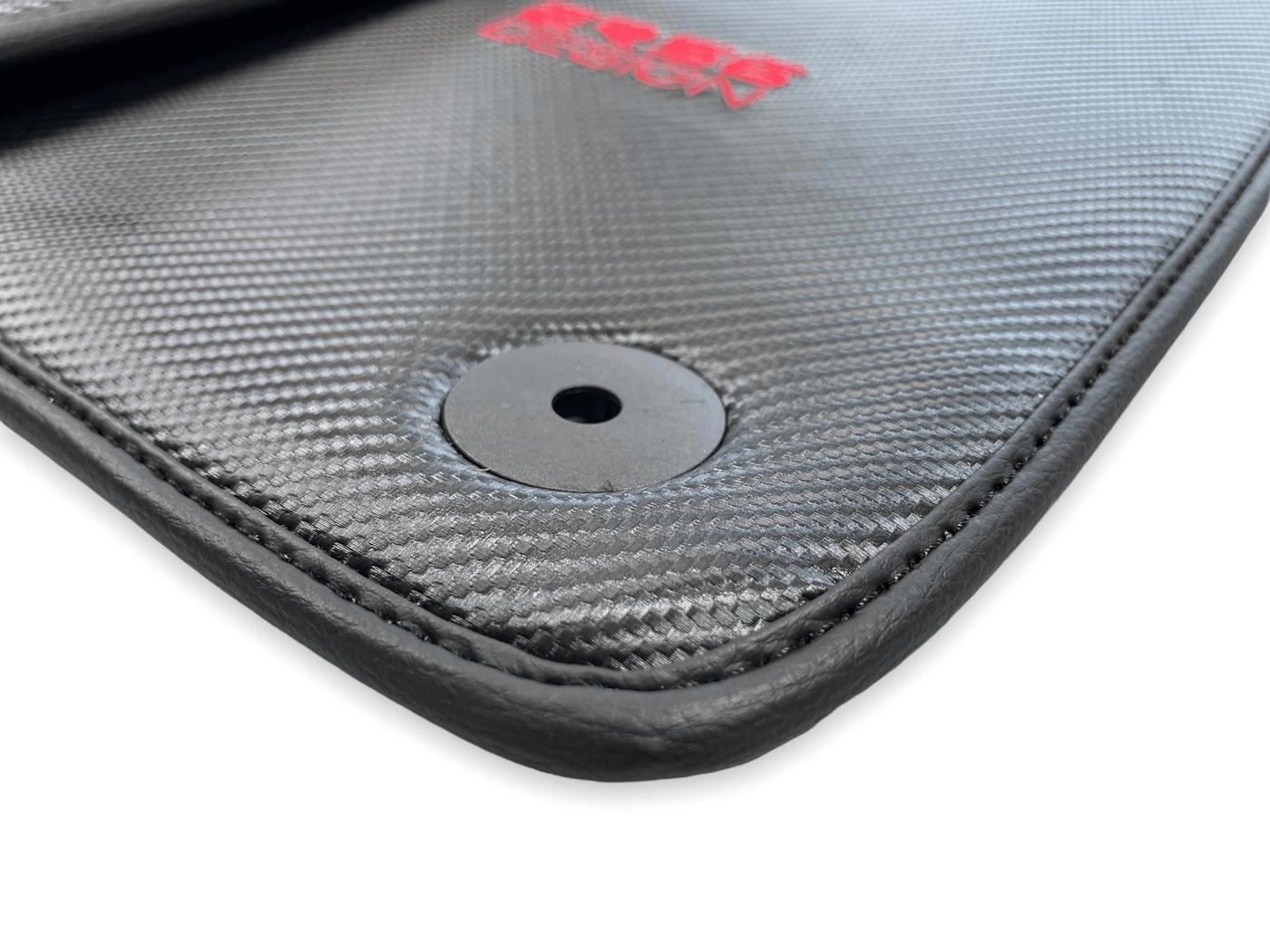 Carbon Fiber Leather Floor Mats for Audi R8 2015-2023 ER56 Design - AutoWin