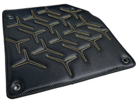 Carbon Leather Floor Mats for Lamborghini Aventador SV - AutoWin