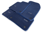 Dark Blue Floor Mats for A4 - B9 Avant (2019-2023) | ER56 Design - AutoWin