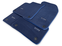 Dark Blue Floor Mats for Audi A5 - 8T3 Coupe (2007-2016) | ER56 Design - AutoWin