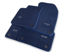 Dark Blue Floor Mats for Audi A5 - F57 Convertible (2020-2023) | ER56 Design - AutoWin