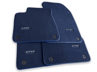 Dark Blue Floor Mats for Audi A6 - C5 Avant Facelift (2002-2004) | ER56 Design - AutoWin
