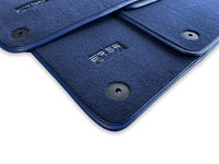 Dark Blue Floor Mats for Audi A6 - C5 Avant Facelift (2002-2004) | ER56 Design - AutoWin