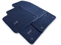 Dark Blue Floor Mats for Audi A8 D4 (2010-2017) | ER56 Design - AutoWin
