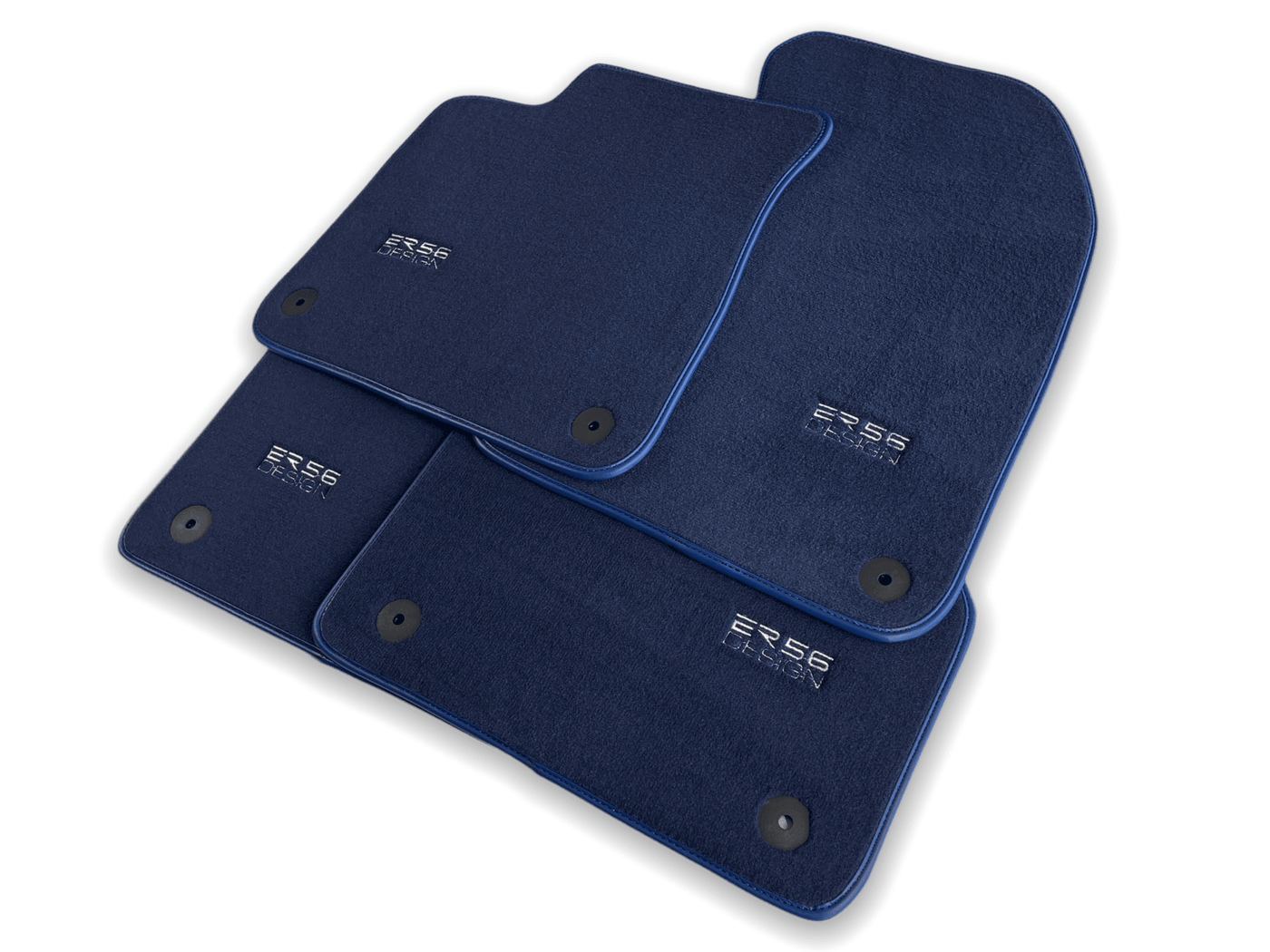 Dark Blue Floor Mats for Audi e-tron GT (2021-2024) | ER56 Design - AutoWin