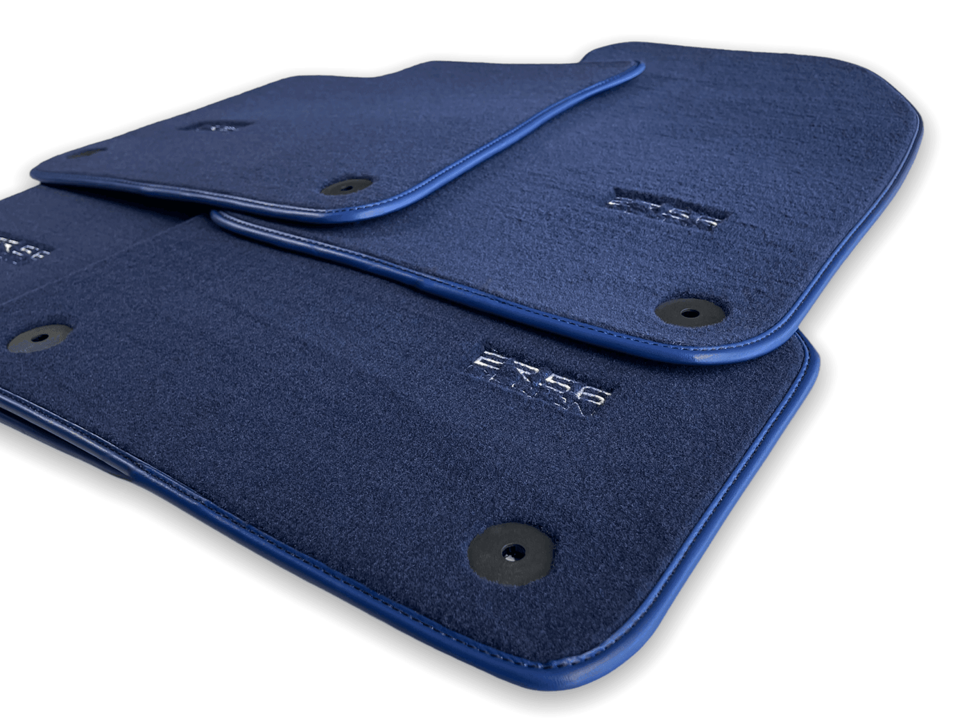 Dark Blue Floor Mats for Audi Q4 E-tron (2021-2024) | ER56 Design - AutoWin