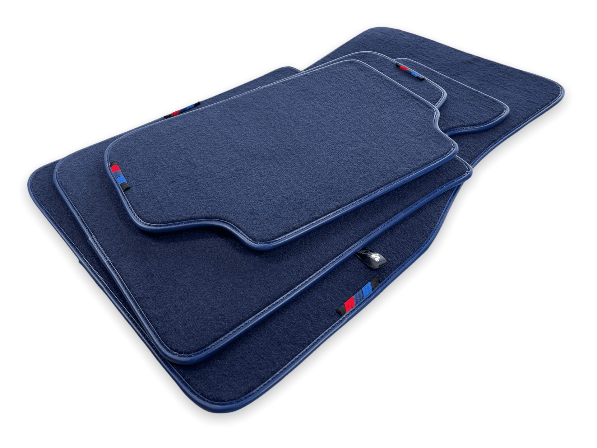 Dark Blue Floor Mats For BMW X5 Series E53 With M Package - AutoWin