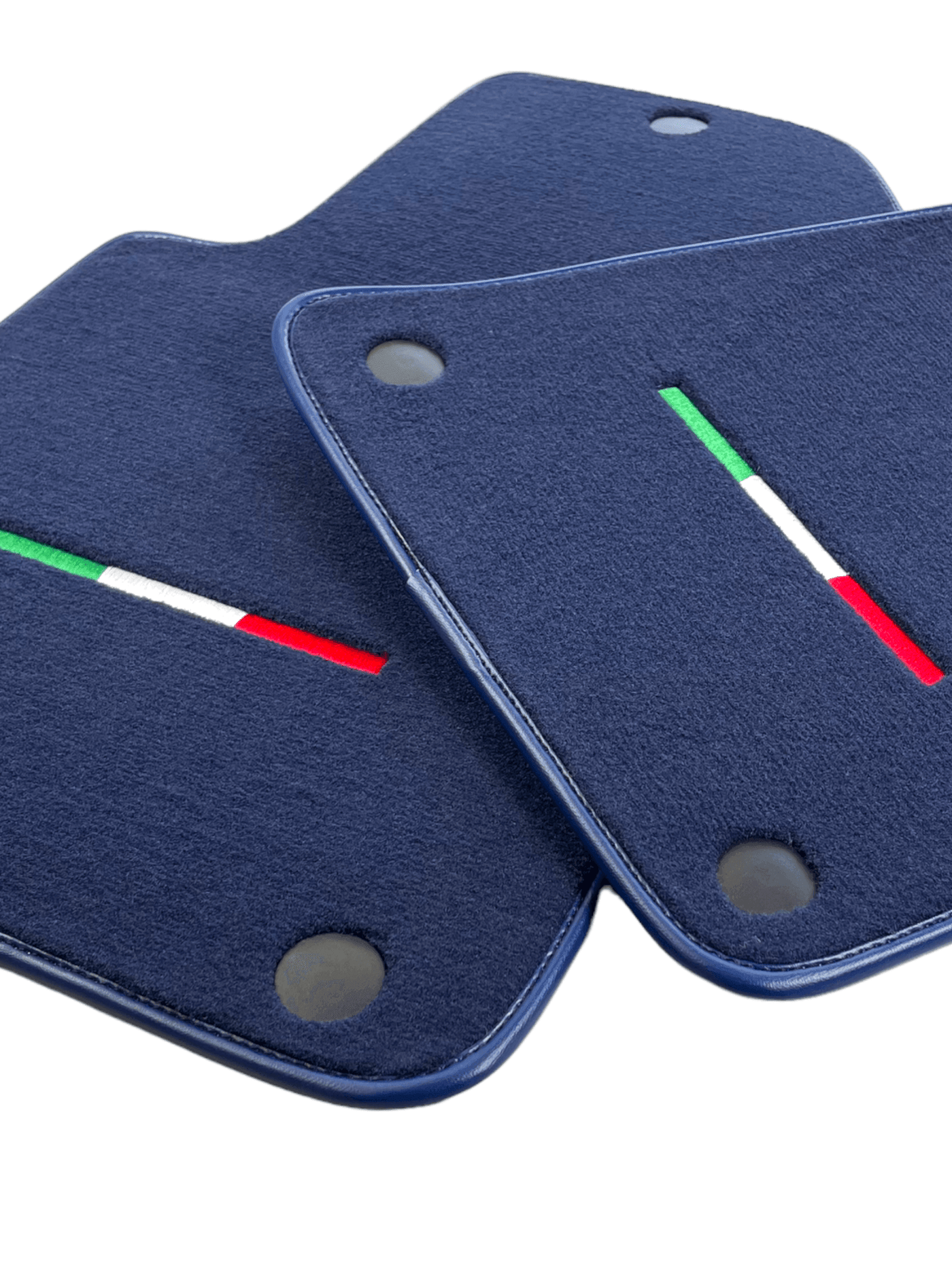 Dark Blue Floor Mats For Ferrari 599 Coupe 2006-2012 Italian Edition - AutoWin
