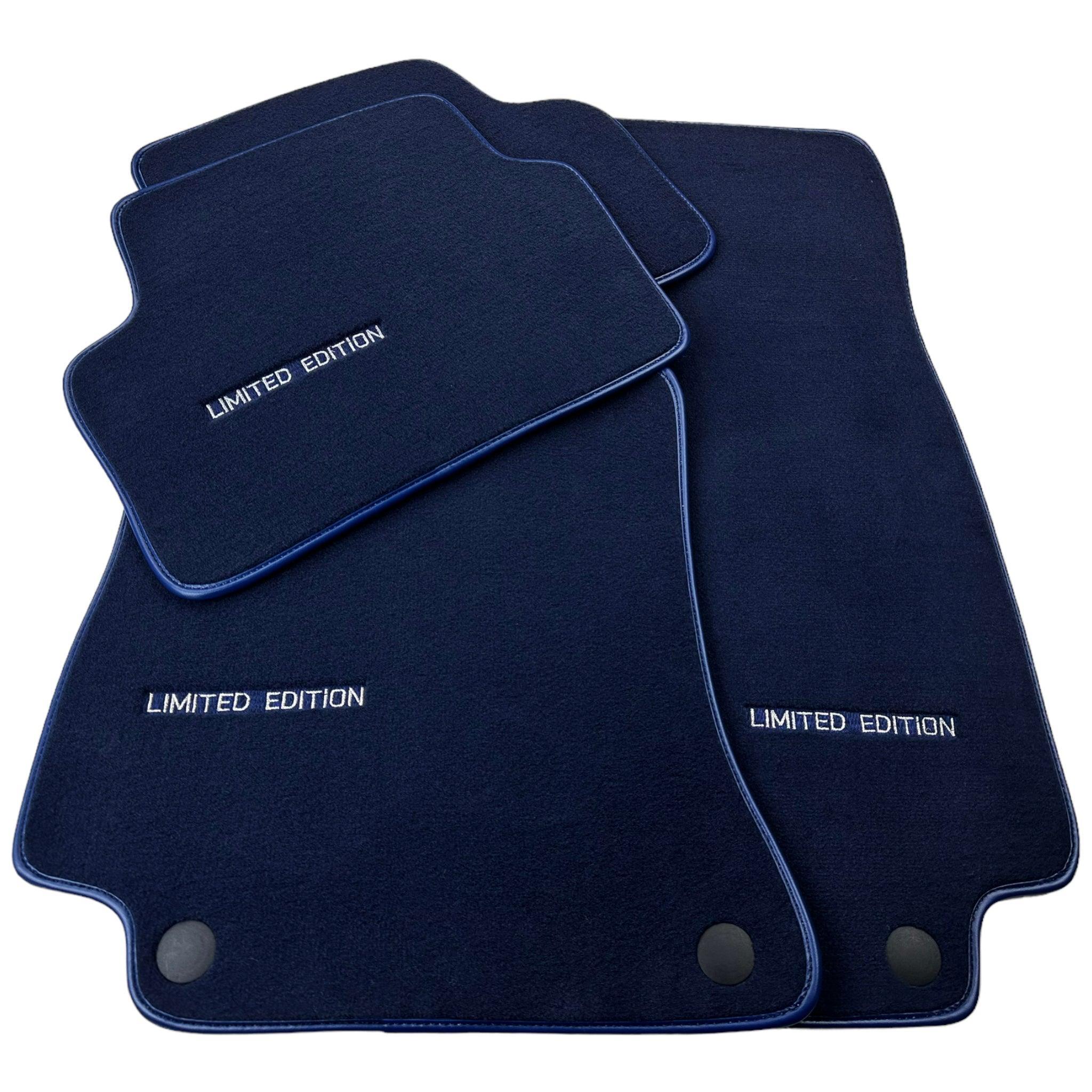 Dark Blue Floor Mats For Mercedes Benz A-Class W169 (2004-2012) | Limited Edition - AutoWin