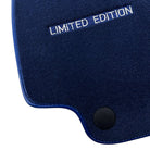 Dark Blue Floor Mats For Mercedes Benz C-Class C205 Coupe Facelift (2018-2023) | Limited Edition - AutoWin