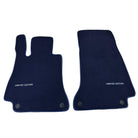Dark Blue Floor Mats For Mercedes Benz C-Class C205 Coupe Facelift (2018-2023) | Limited Edition - AutoWin