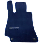 Dark Blue Floor Mats For Mercedes Benz C-Class S205 Wagon Facelift (2018-2023) Hybrid | Limited Edition - AutoWin
