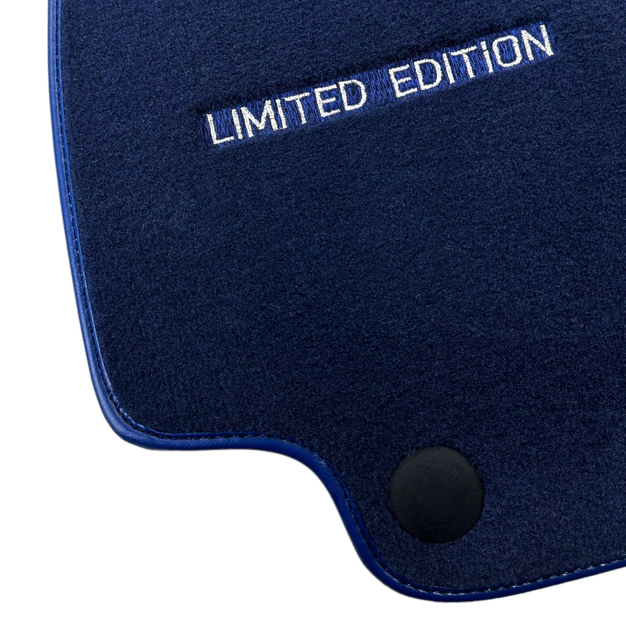 Dark Blue Floor Mats For Mercedes Benz CLS-Class C219 (2004-2010) | Limited Edition - AutoWin