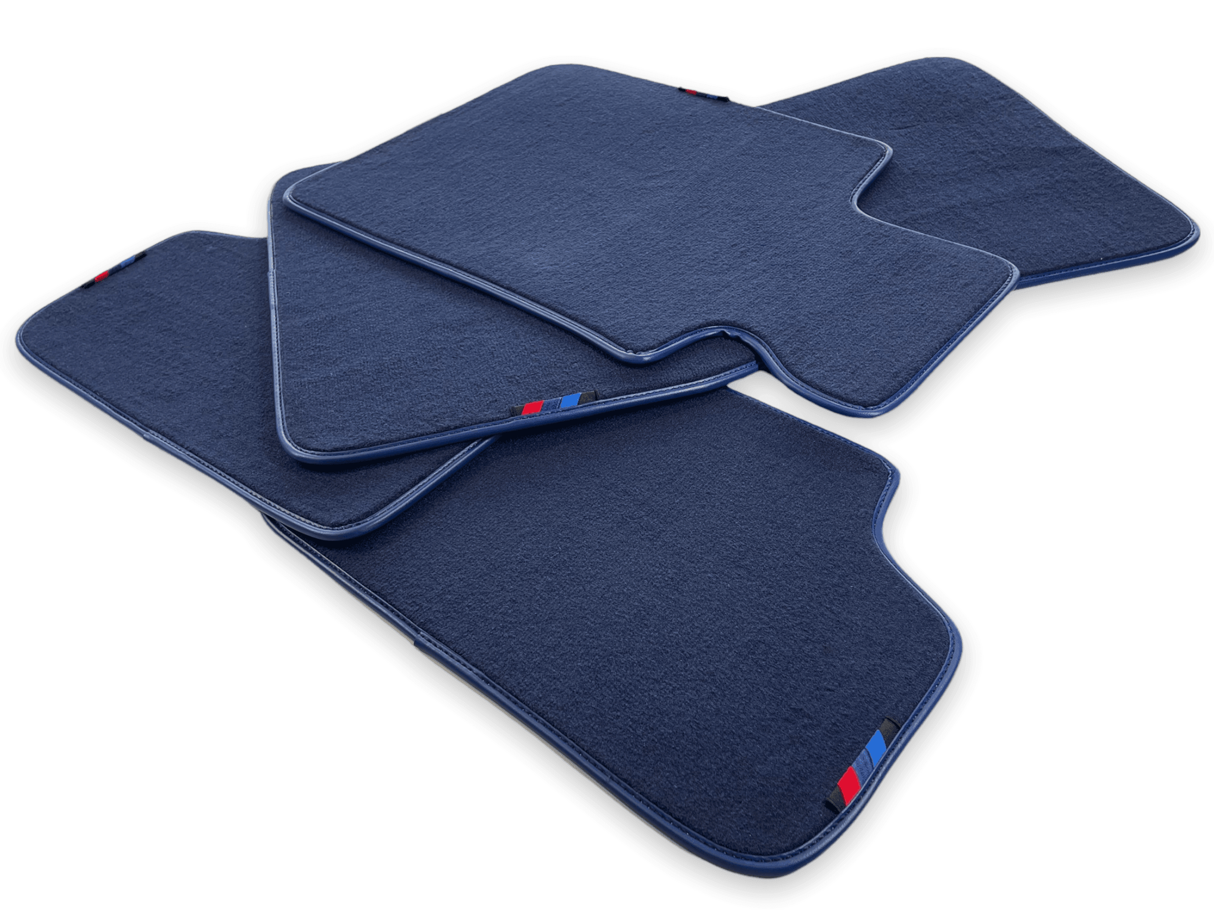 Dark Blue Mats For BMW 3 Series E30 2-doors Coupe With M Package - AutoWin