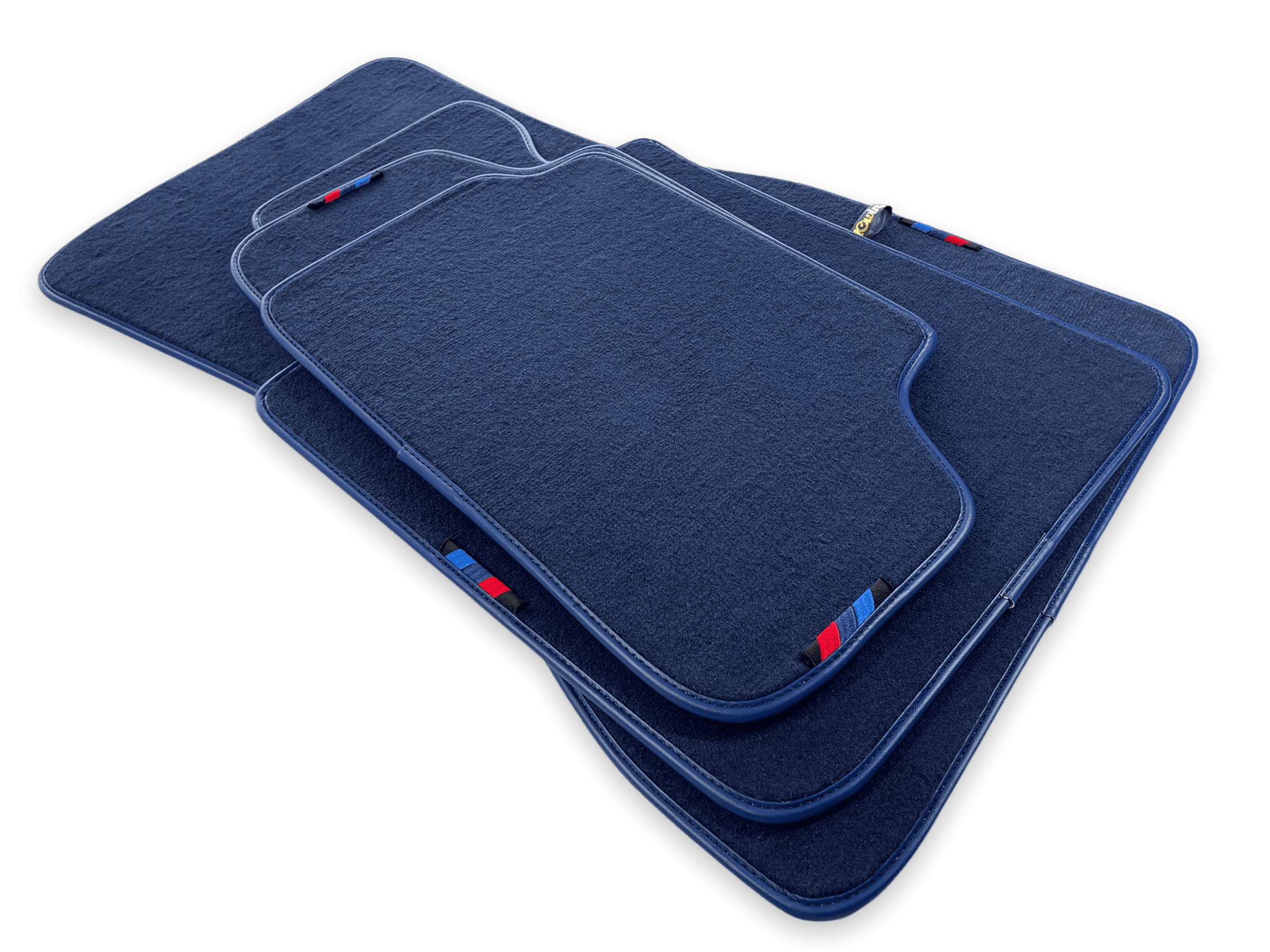 Dark Blue Mats For BMW 3 Series E30 2-doors Coupe With M Package - AutoWin