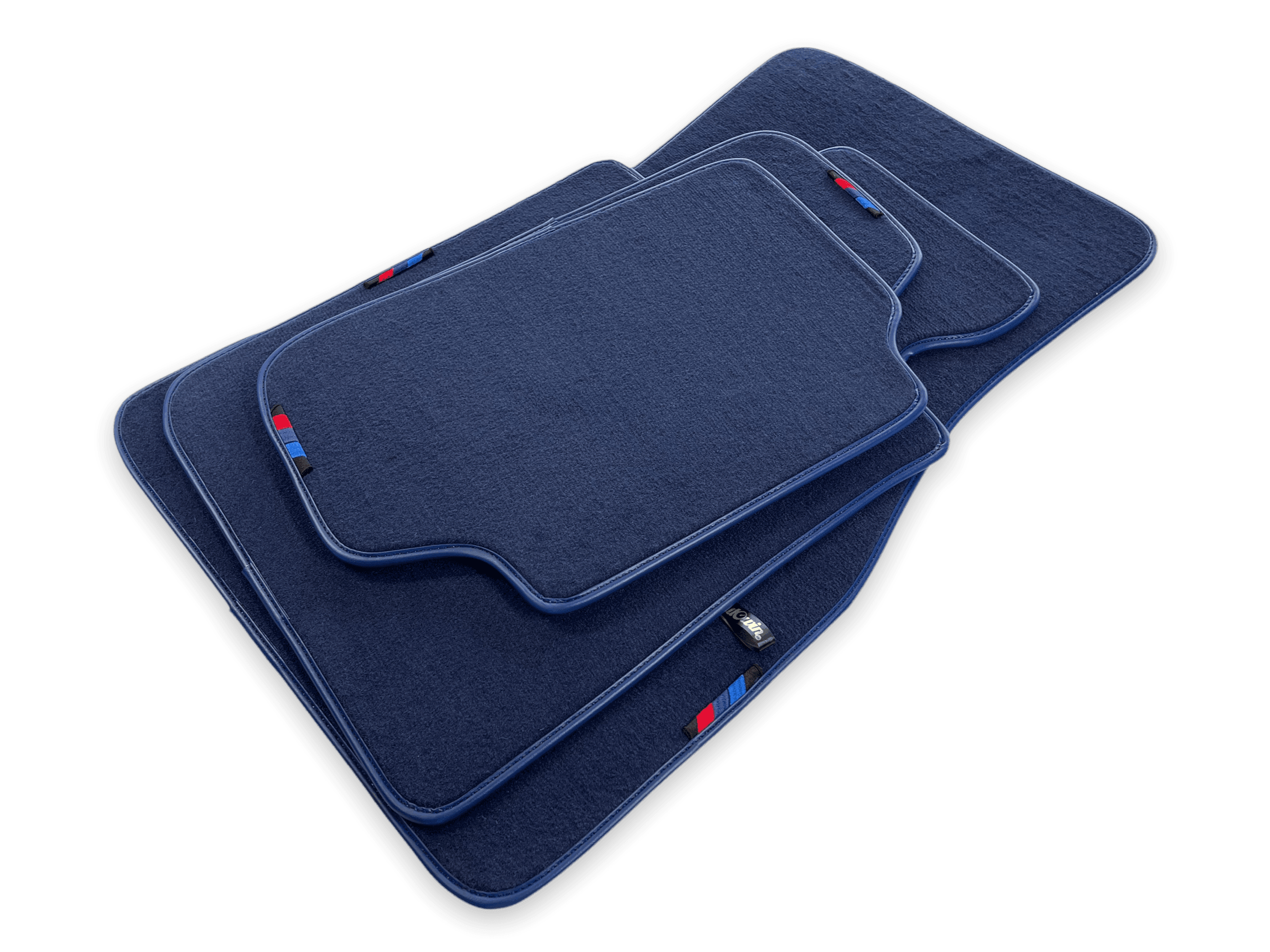 Dark Blue Mats For BMW 3 Series E30 2-doors Coupe With M Package - AutoWin