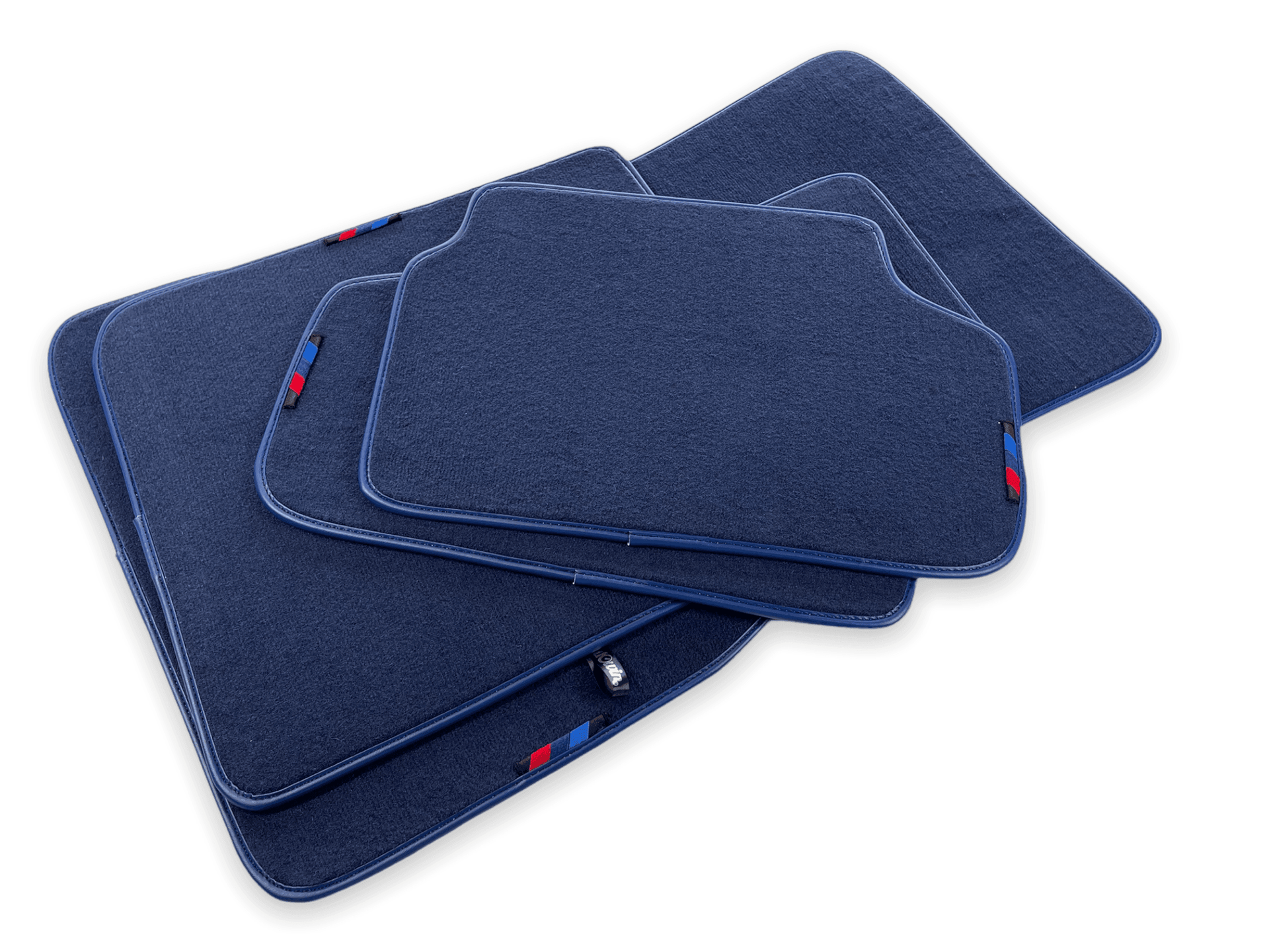 Dark Blue Mats For BMW 3 Series E46 4-door Sedan With M Package - AutoWin
