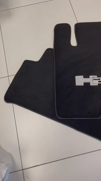 Tapetes para carro para Hummer H2 2003-2009 tapetes pretos sob medida